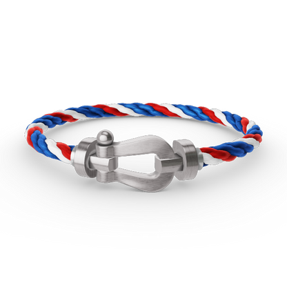 [Kincade Jewelrys]FORCE LARGE HORSESHOE NO DIAMOND BRACELET SILVER
