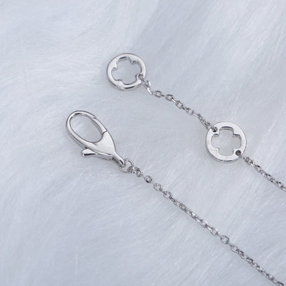 [Kincade Jewelrys] COLLAR FIOREVER CON CENTRO DE DIAMANTE