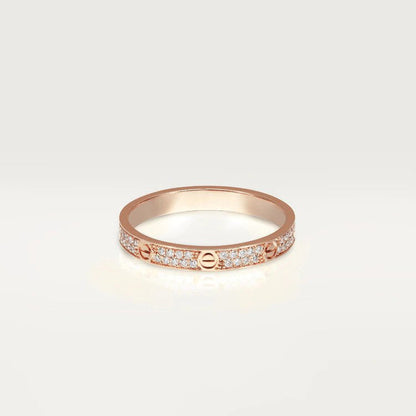 [Kincade Jewelrys]LOVE RING 2.65MM DIAMOND
