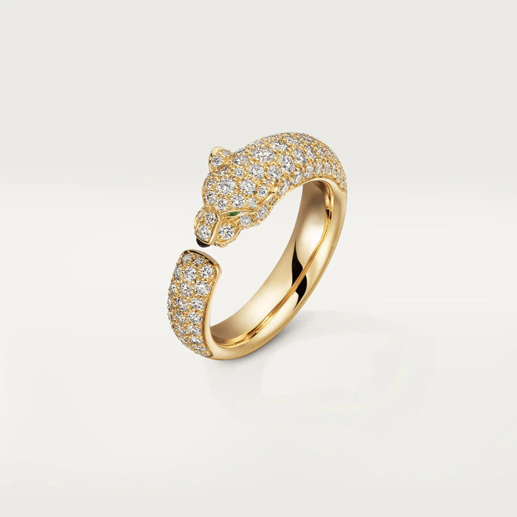 [Kincade Jewelrys]PANTHERE PINK GOLD DIAMOND RING